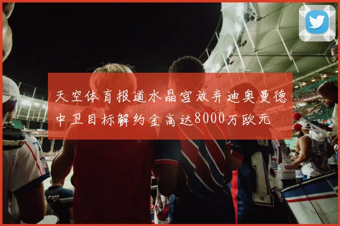 天空体育报道水晶宫放弃迪奥曼德中卫目标解约金高达8000万欧元